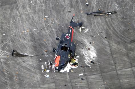 Japanese helicopter crash